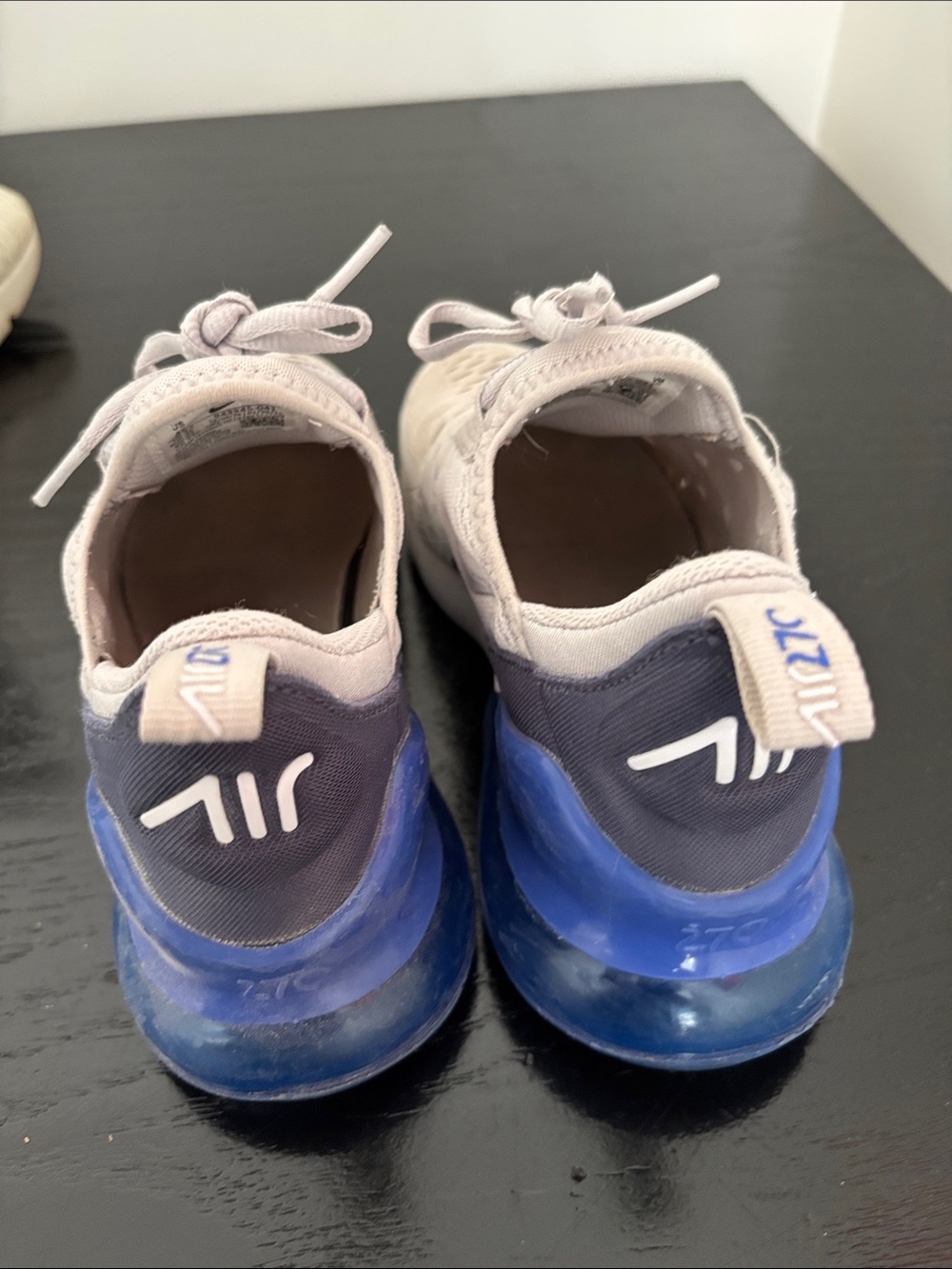 Two Pairs Nike Air Max 270 size 4Y - Picture 12 of 16